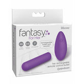 Fantasy For Her Rechargeable Remote Control Bullet - Purple 3 Inch Default Title BULLETS